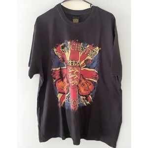 Lucky Brand Manchester Records Graphic T-Shirt